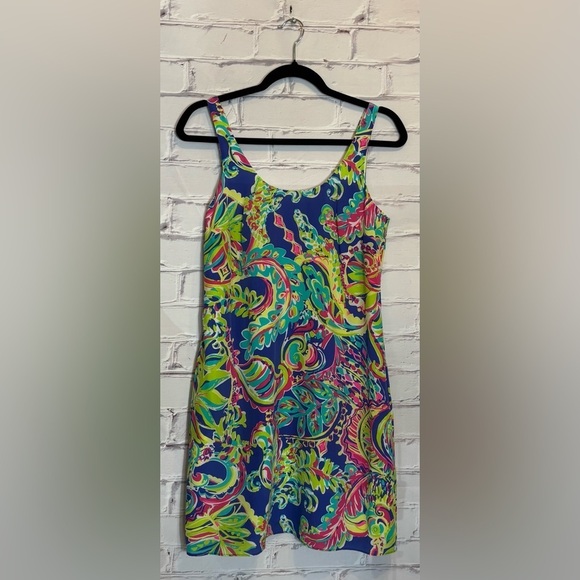 Lilly Pulitzer Silk Poppy Dress - Size XS - Picture 2 of 6